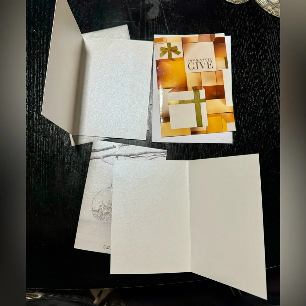 Swarovski Cards. For gifting or any occasion. All Blank. $5 each!